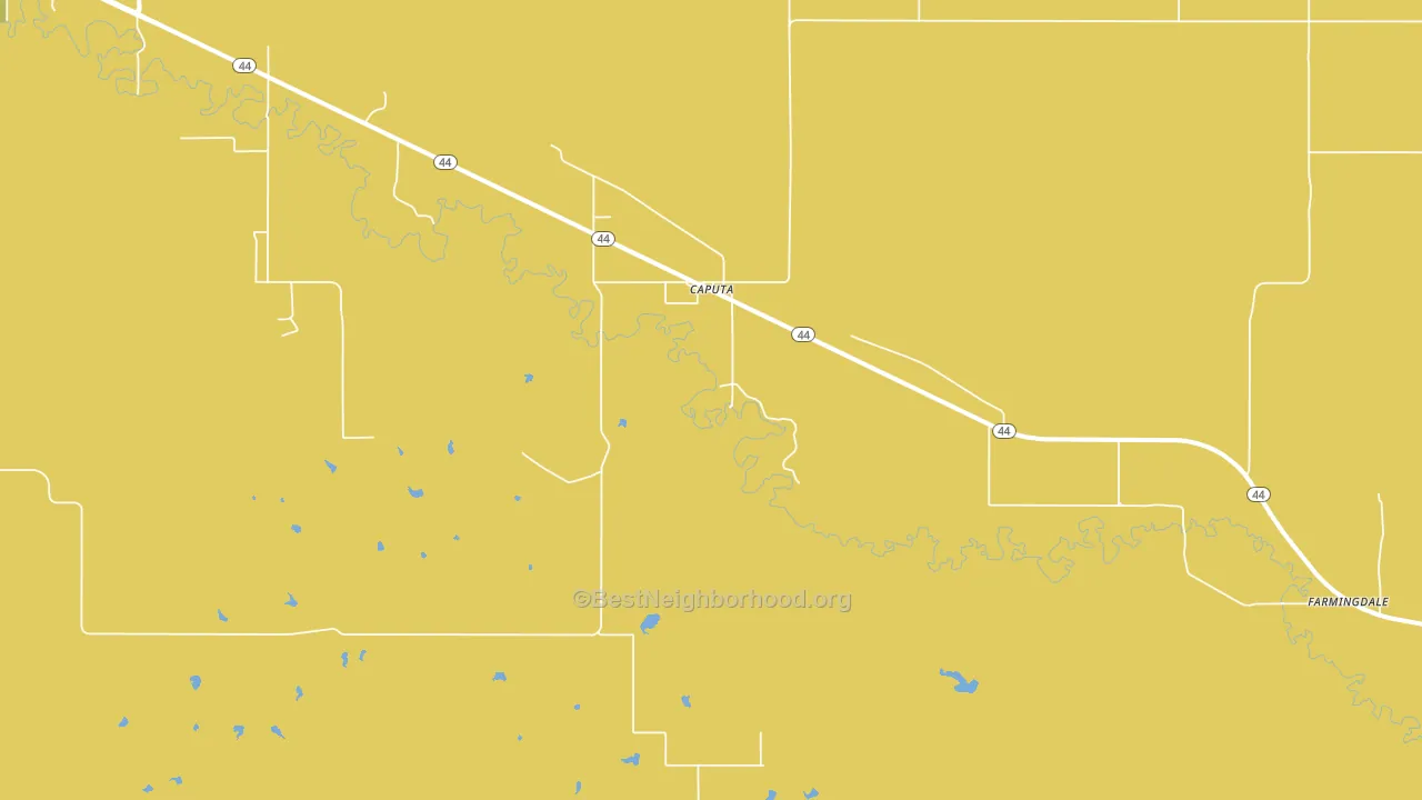 Farmingdale, SD block-group voter-turnout map