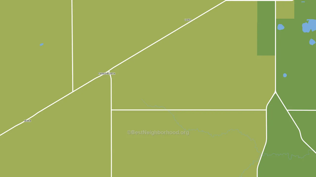 Farnsworth, TX block-group voter-turnout map