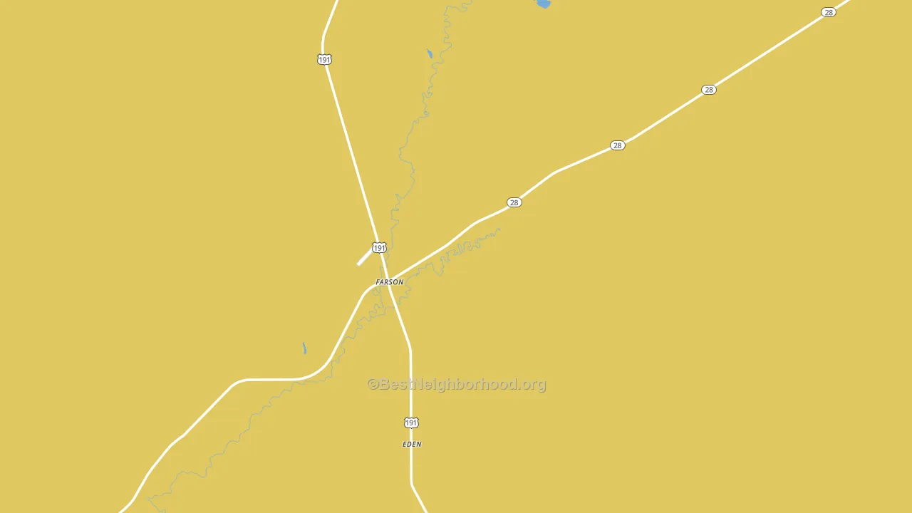 Farson, WY block-group voter-turnout map