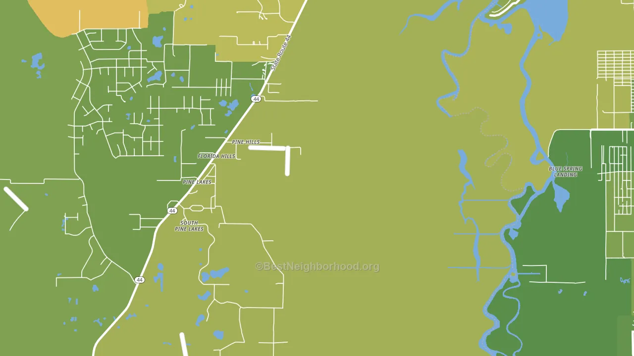 Fatio, FL block-group voter-turnout map