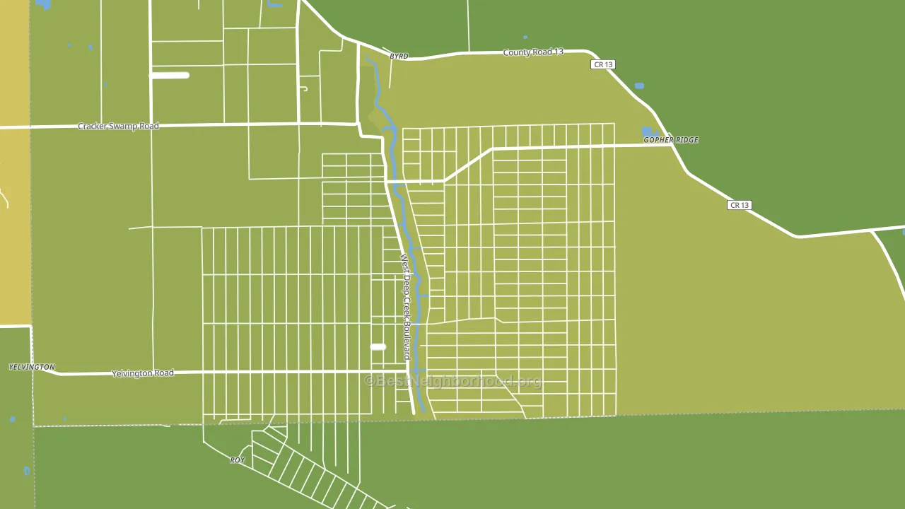 Flagler Estates, FL block-group voter-turnout map