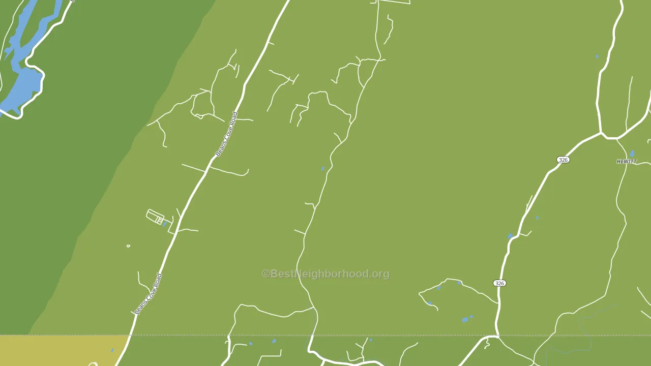 Flintstone, PA block-group voter-turnout map