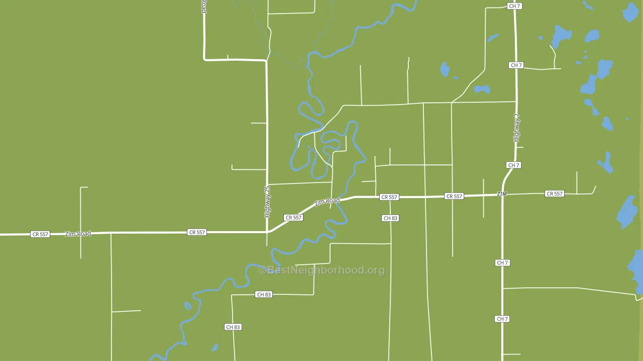 Forbes, MN block-group voter-turnout map