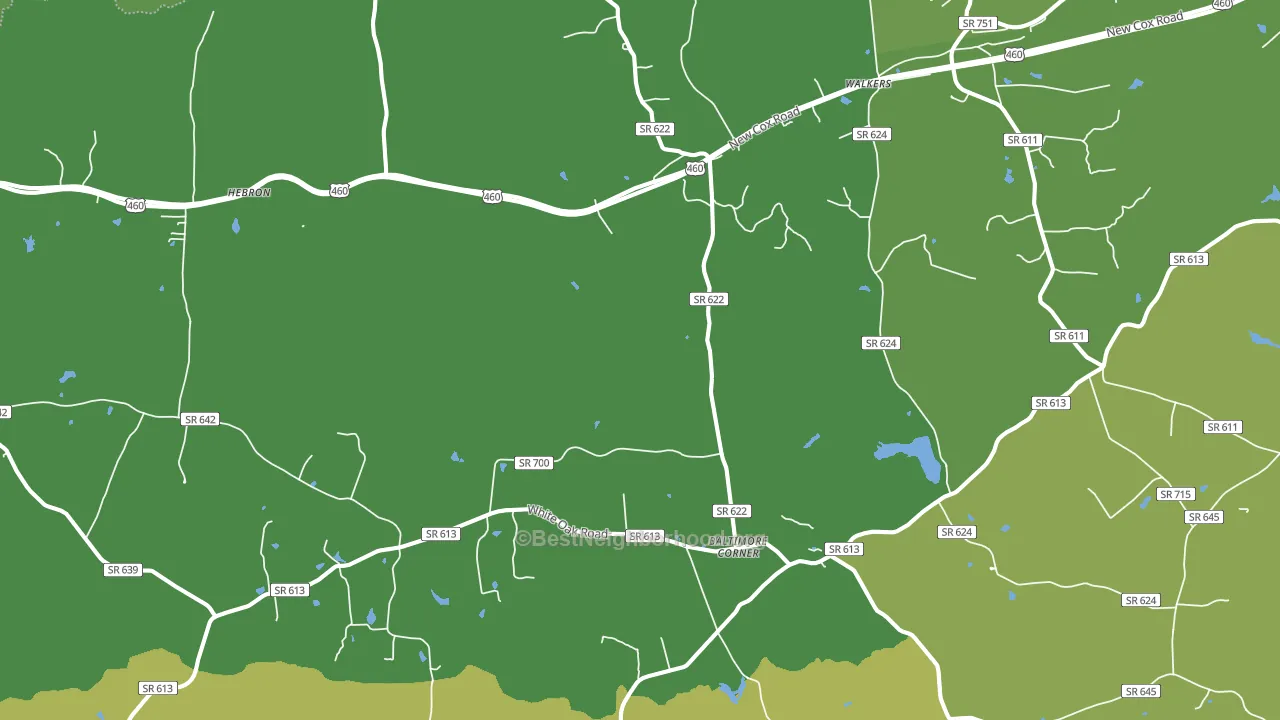 Ford, VA block-group voter-turnout map