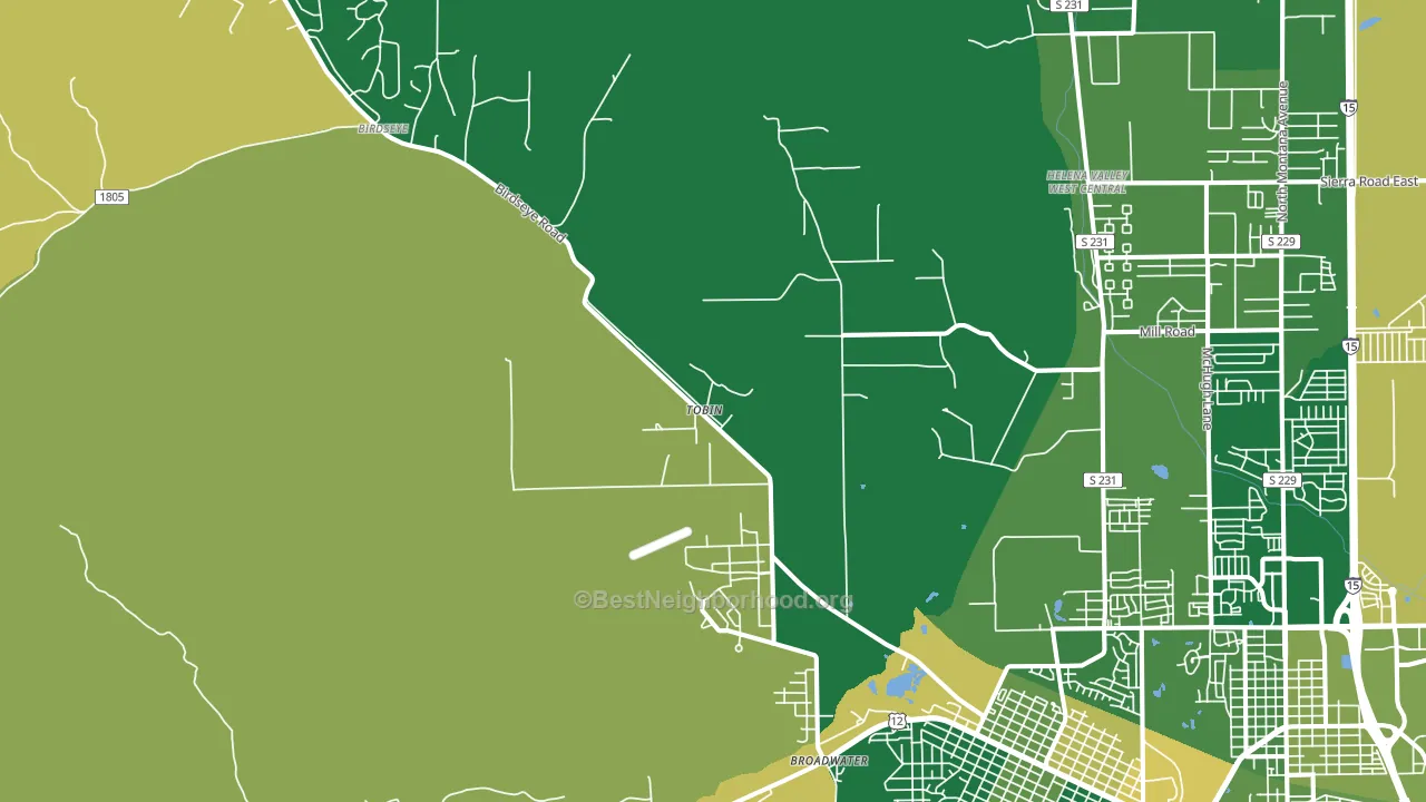 Fort Harrison, MT block-group voter-turnout map