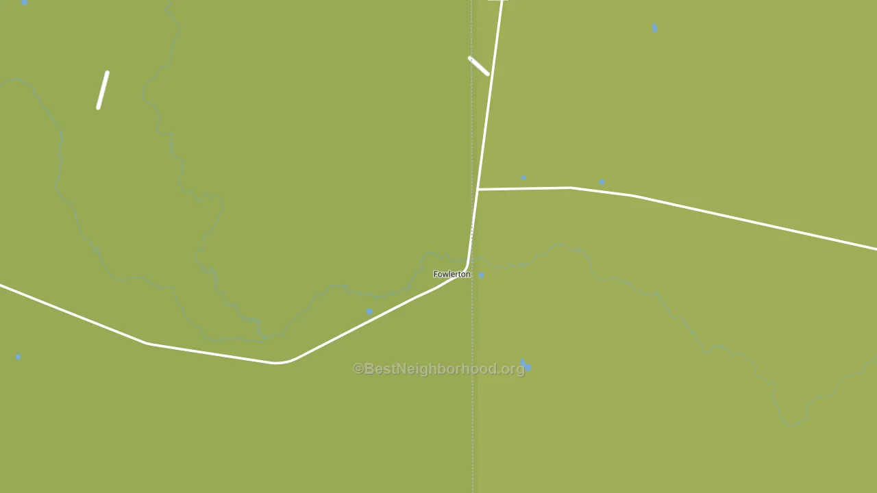 Fowlerton, TX block-group voter-turnout map