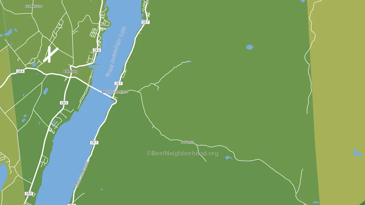Fox Hill, NY block-group voter-turnout map
