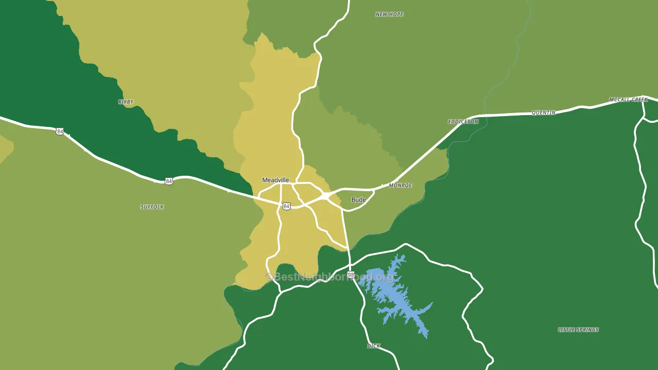 Franklin County, MS block-group voter-turnout map