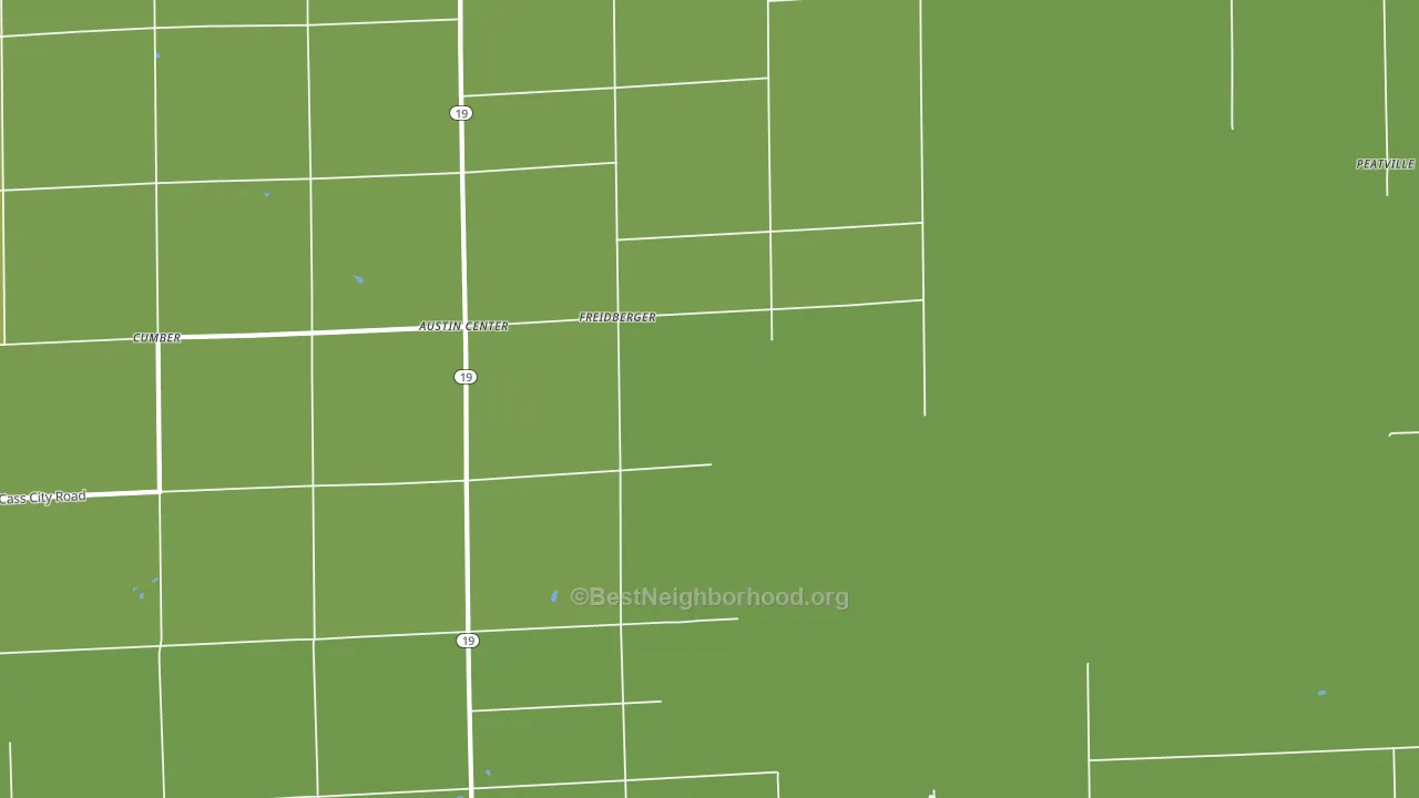 Freidberger, MI block-group voter-turnout map