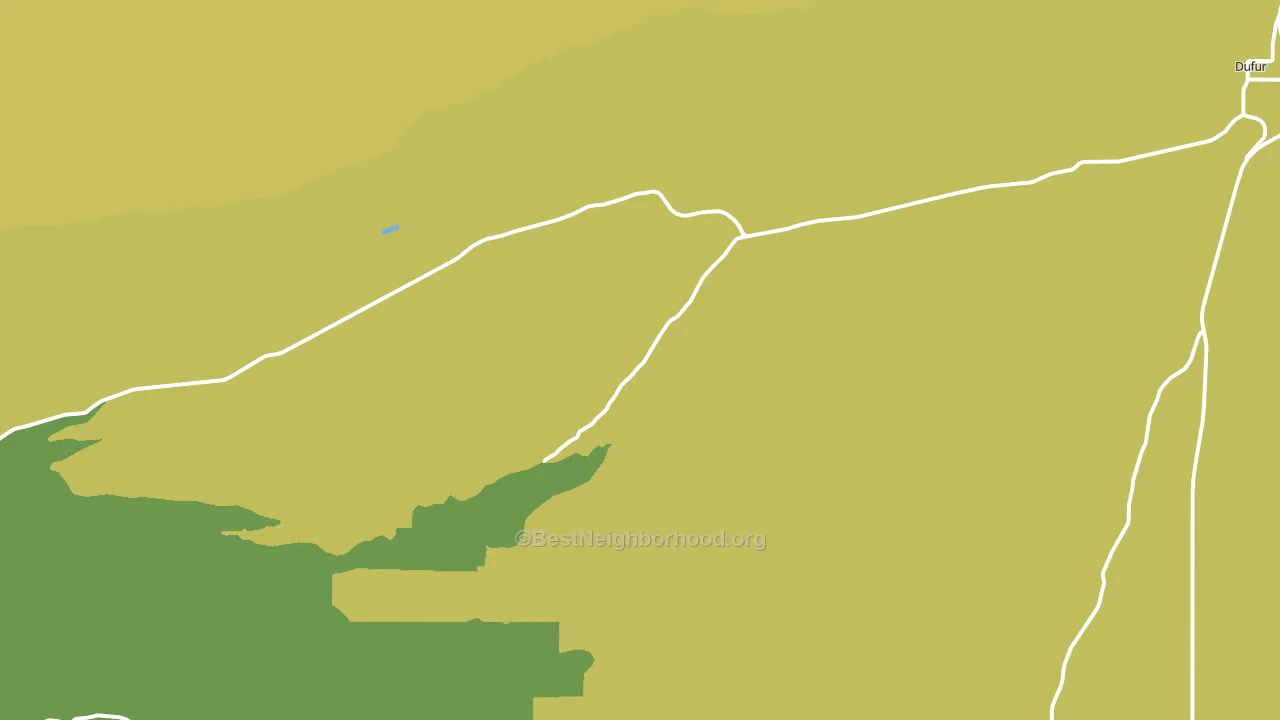 Friend, OR block-group voter-turnout map