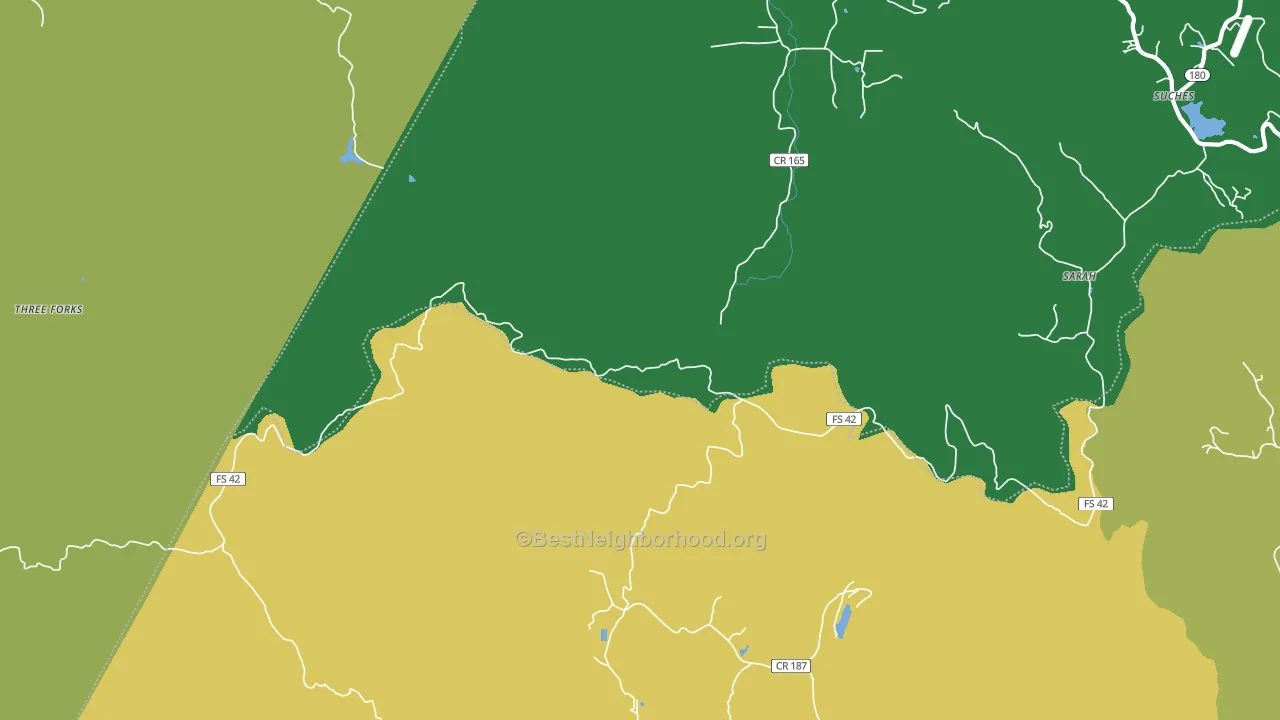 Gaddistown, GA block-group voter-turnout map