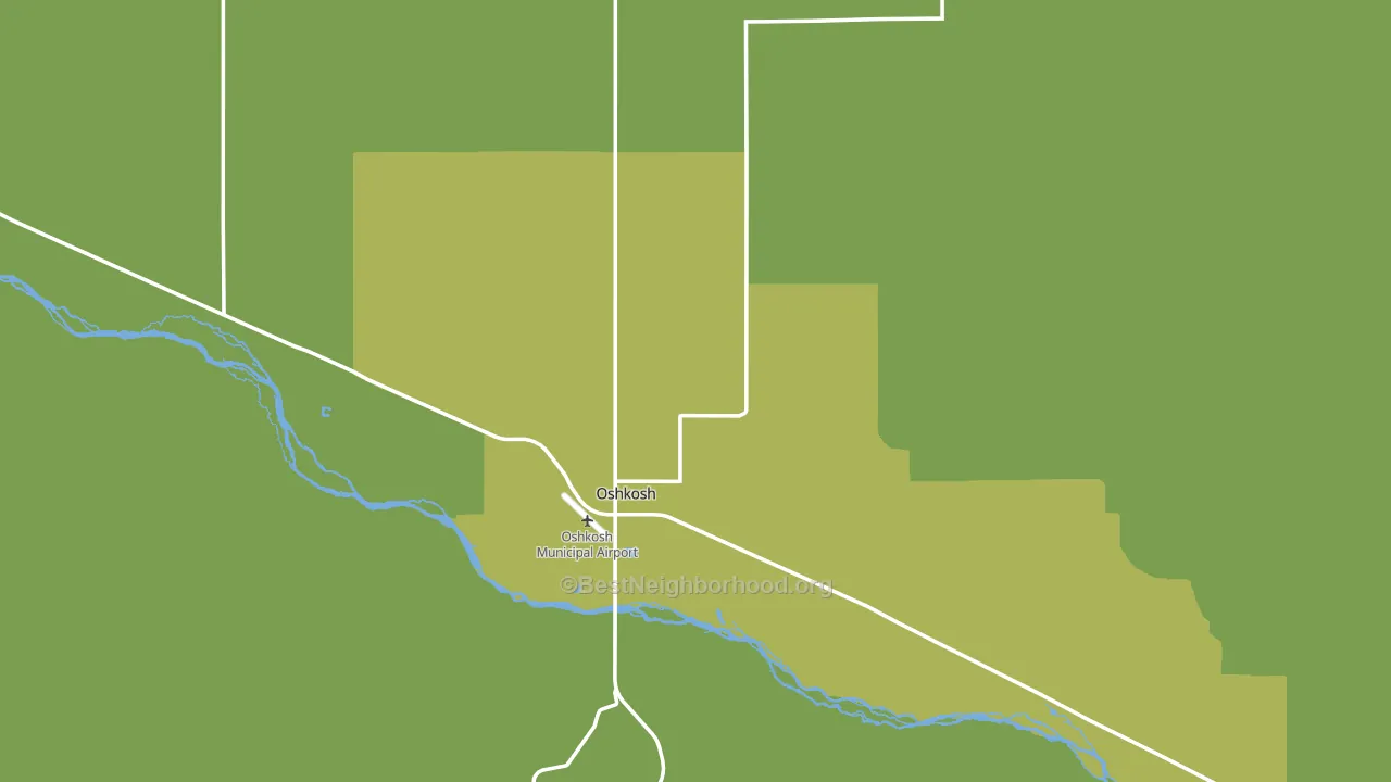Garden County, NE block-group voter-turnout map