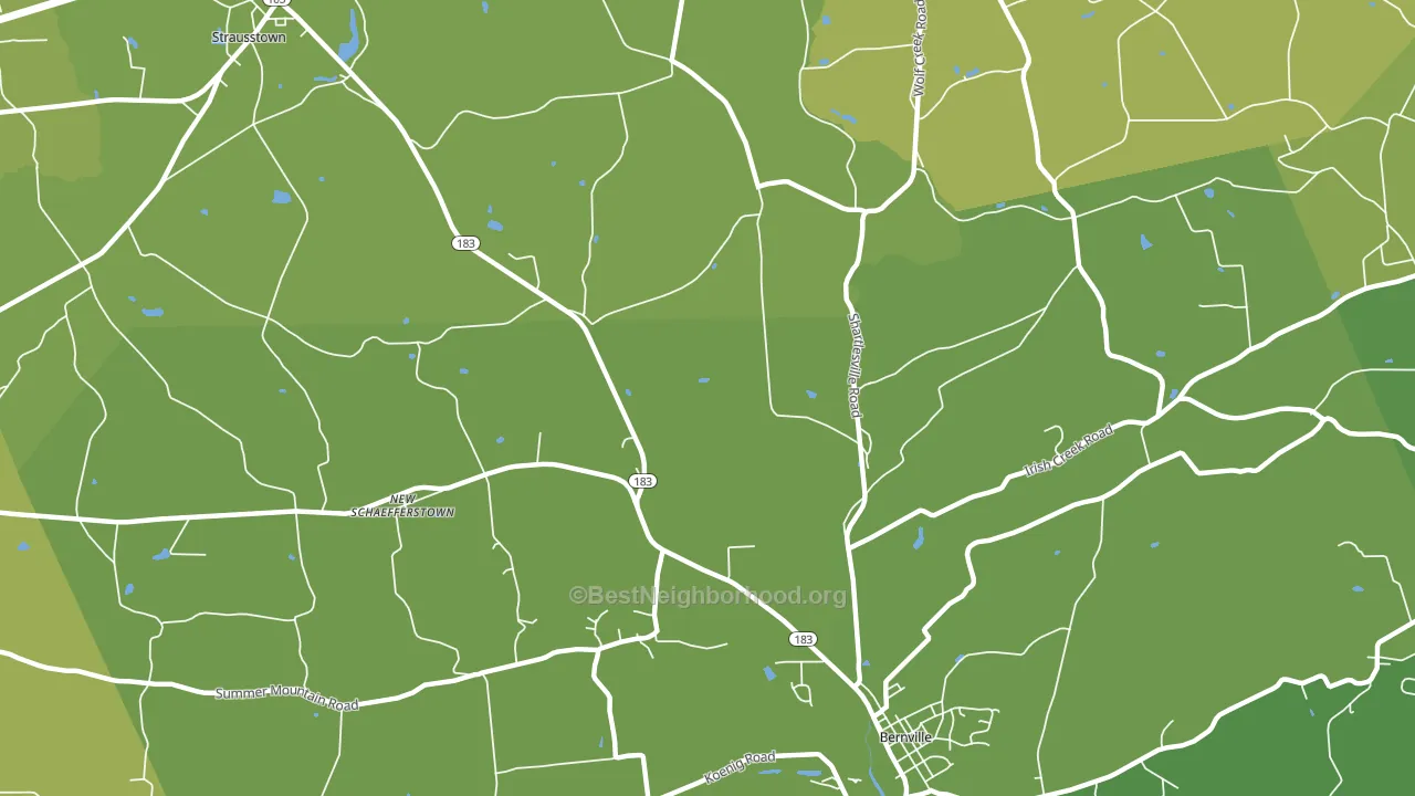 Garfield, PA block-group voter-turnout map