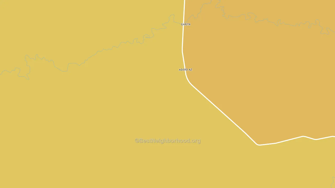 Garita, NM block-group voter-turnout map