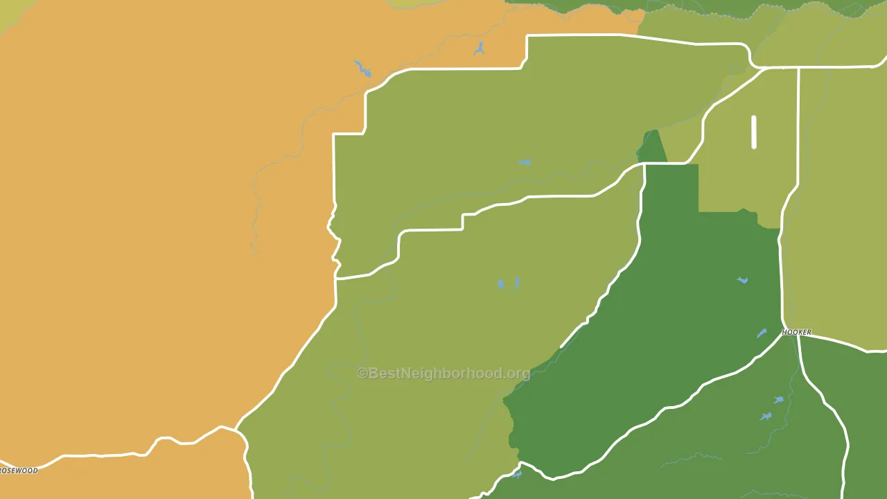 Gas Point, CA block-group voter-turnout map