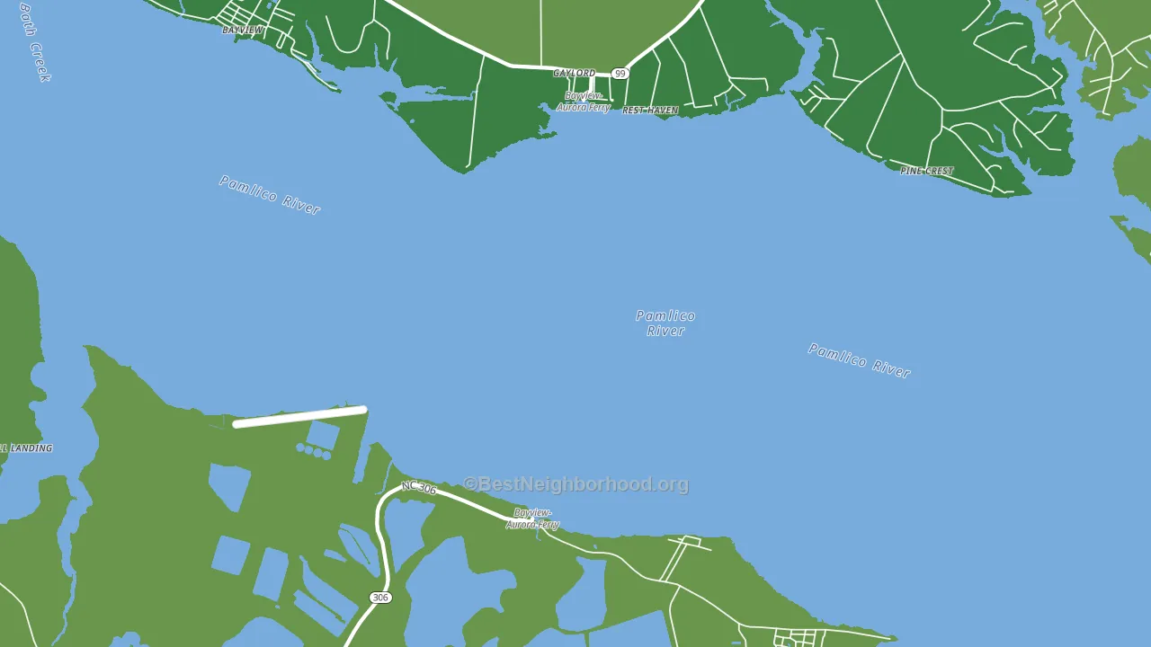 Gaylord, NC block-group voter-turnout map