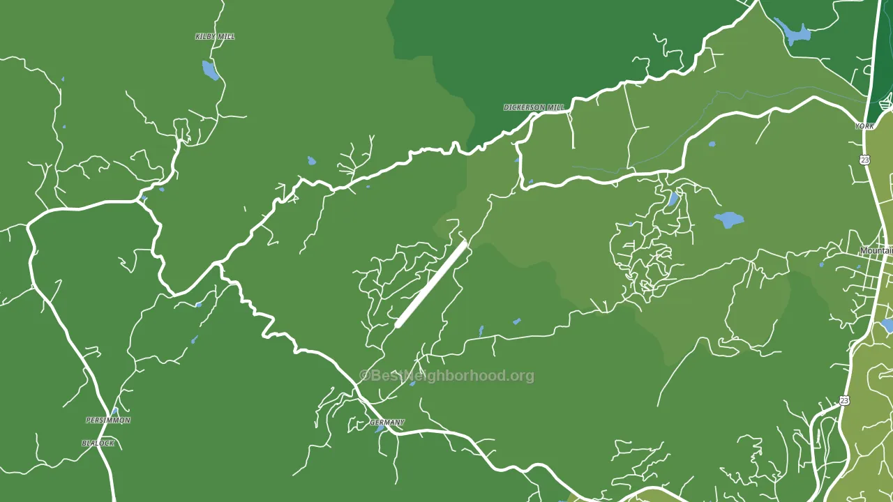 Germany, GA block-group voter-turnout map