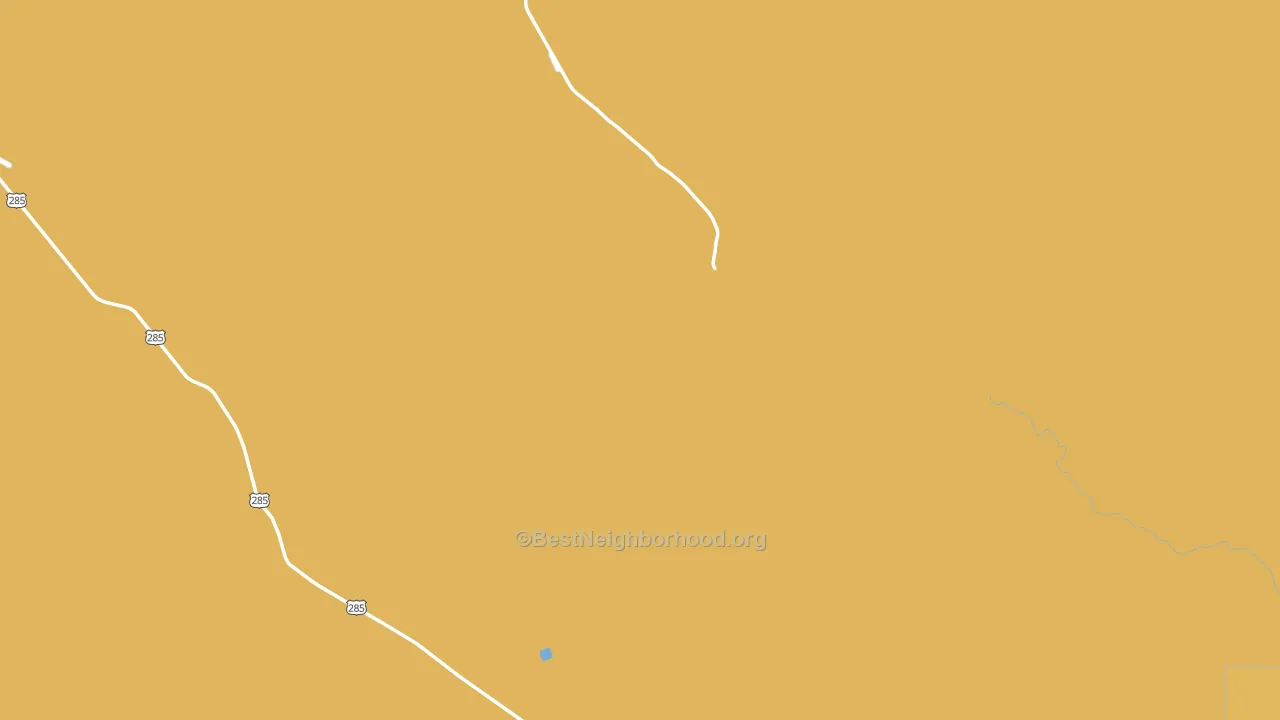 Girvin, TX block-group voter-turnout map