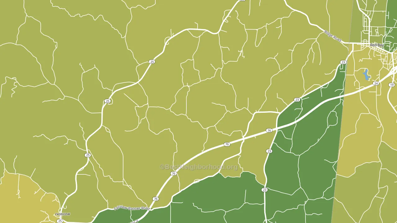Golden, MS block-group voter-turnout map