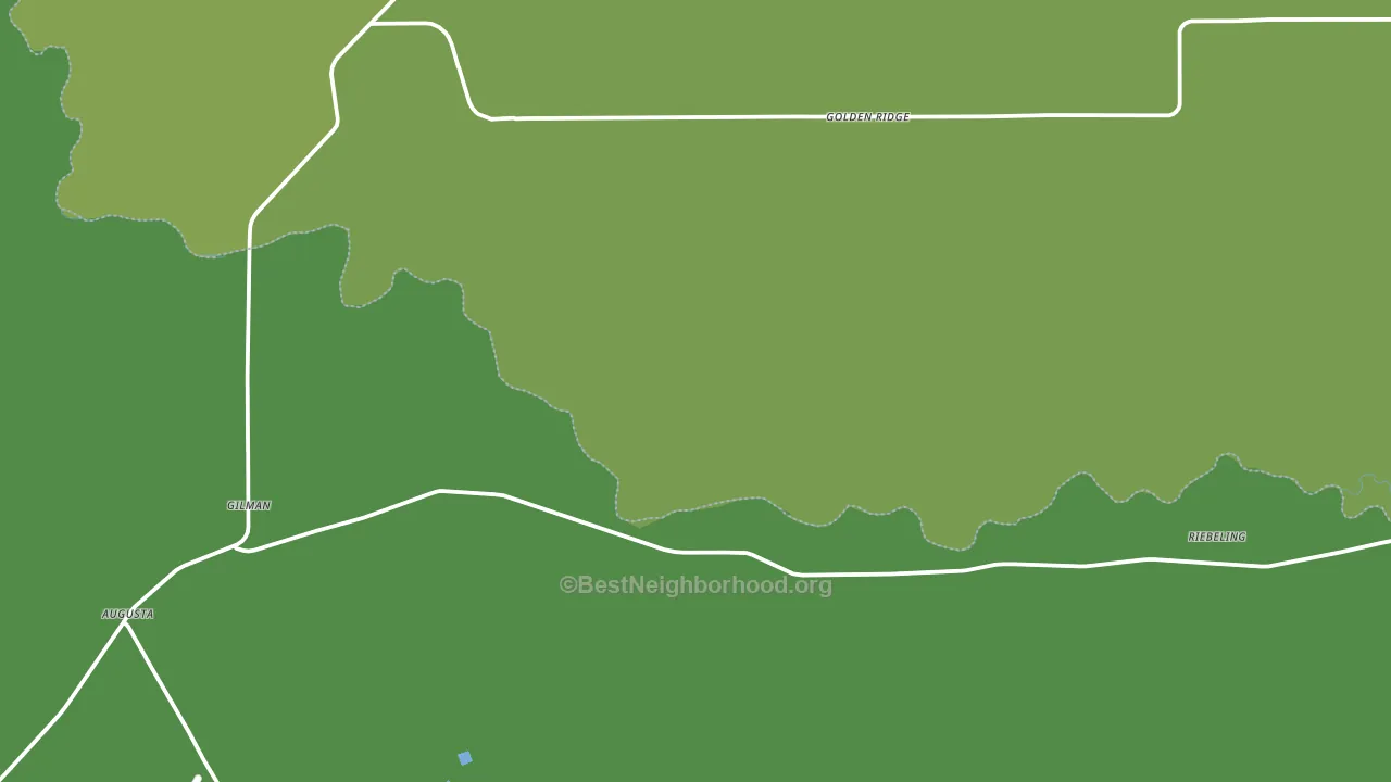 Golden Ridge, MT block-group voter-turnout map