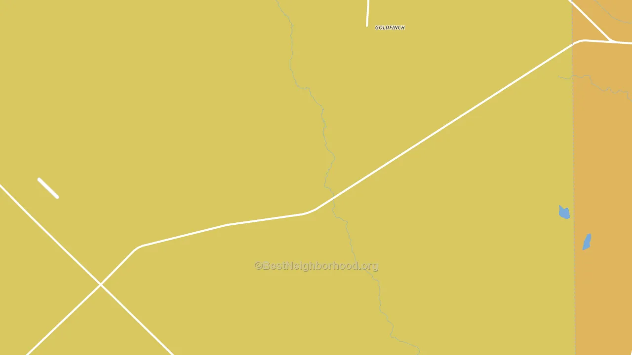 Goldfinch, TX block-group voter-turnout map