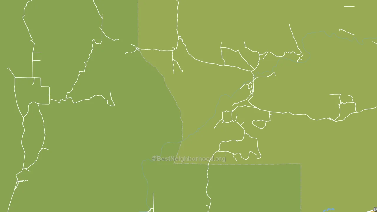 Goodrich, ID block-group voter-turnout map