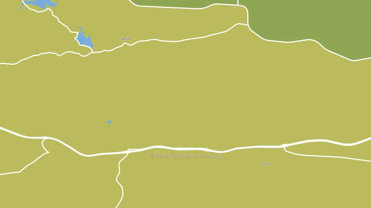 Granite Canon, WY block-group voter-turnout map
