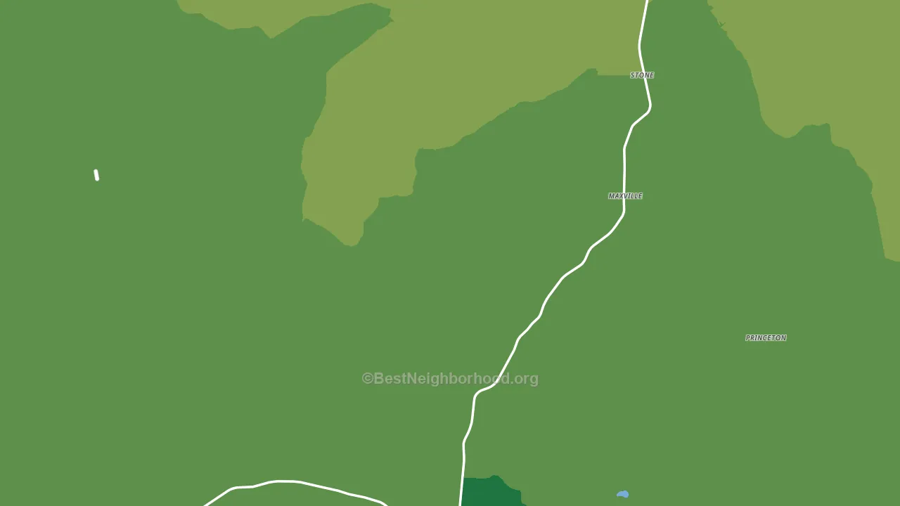 Granite County, MT block-group voter-turnout map