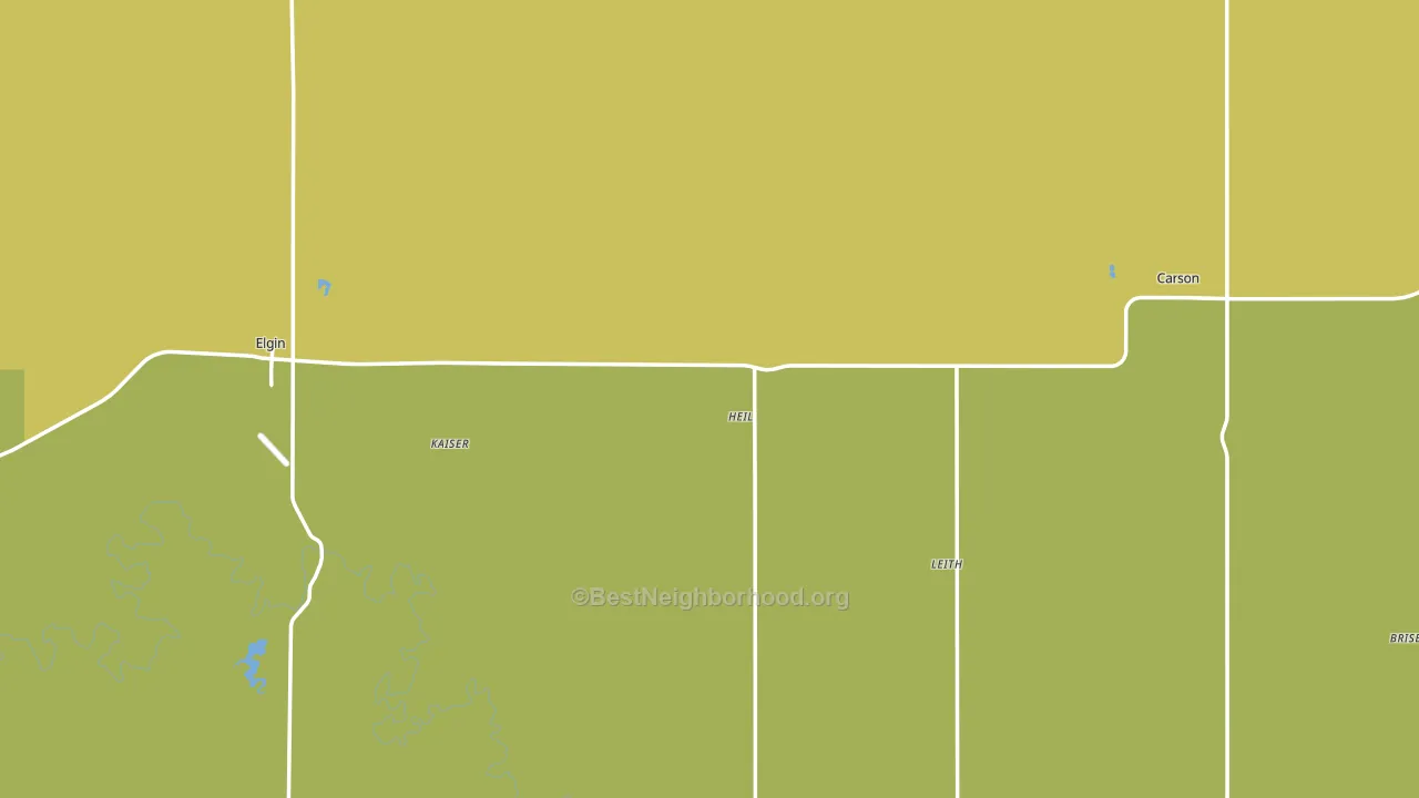 Grant County, ND block-group voter-turnout map
