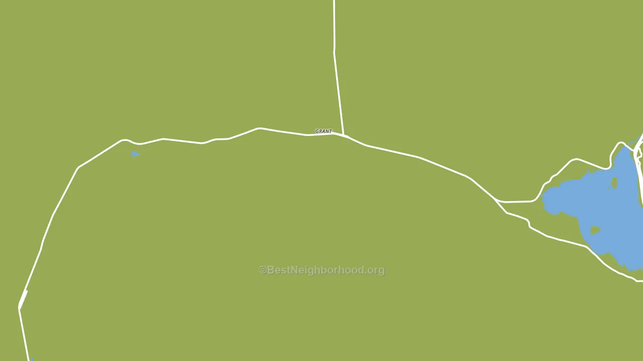 Grant, MT block-group voter-turnout map