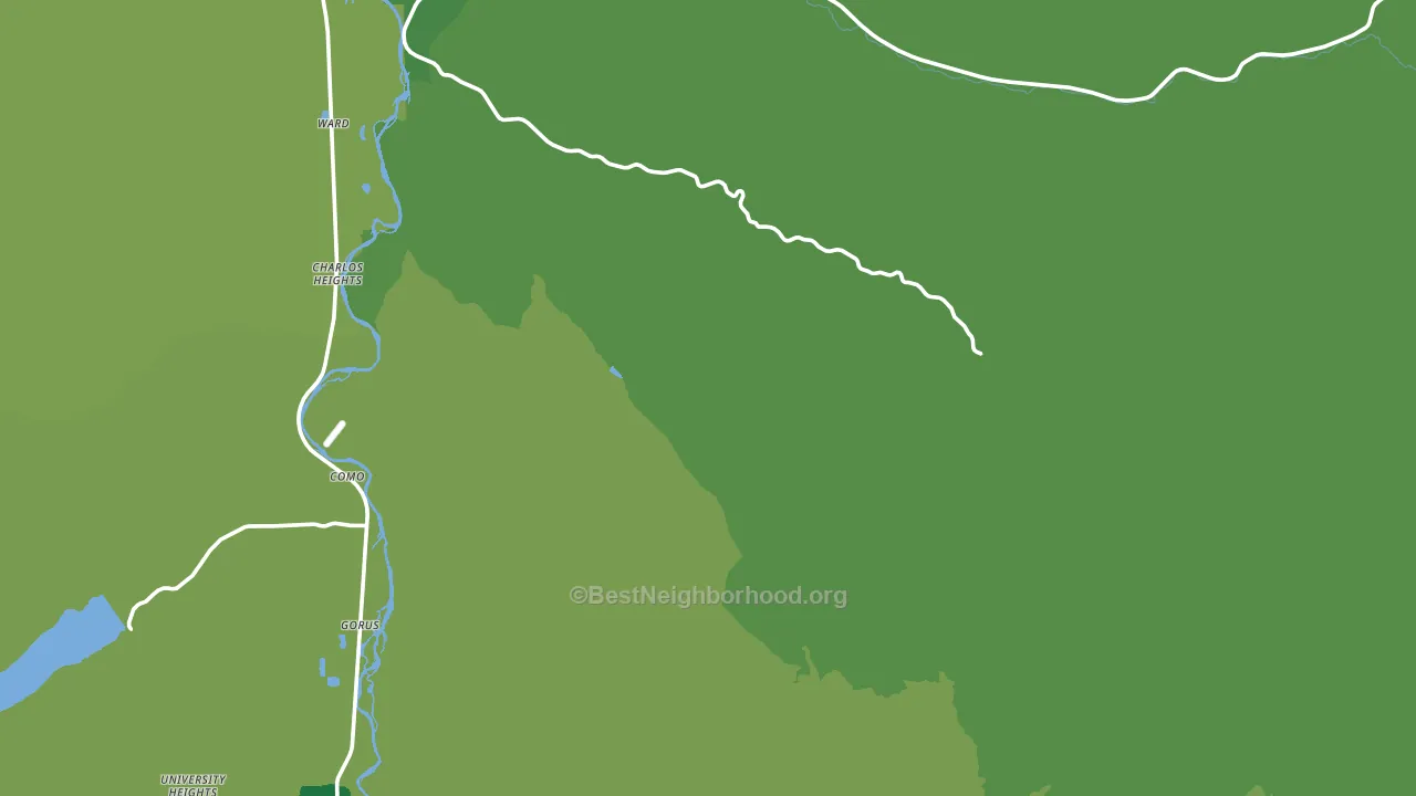 Grantsdale, MT block-group voter-turnout map