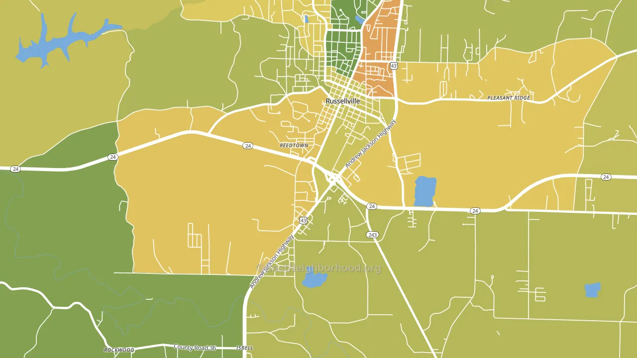 Gravel Hill, AL block-group voter-turnout map