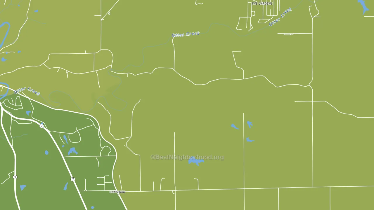 Grayford, IN block-group voter-turnout map
