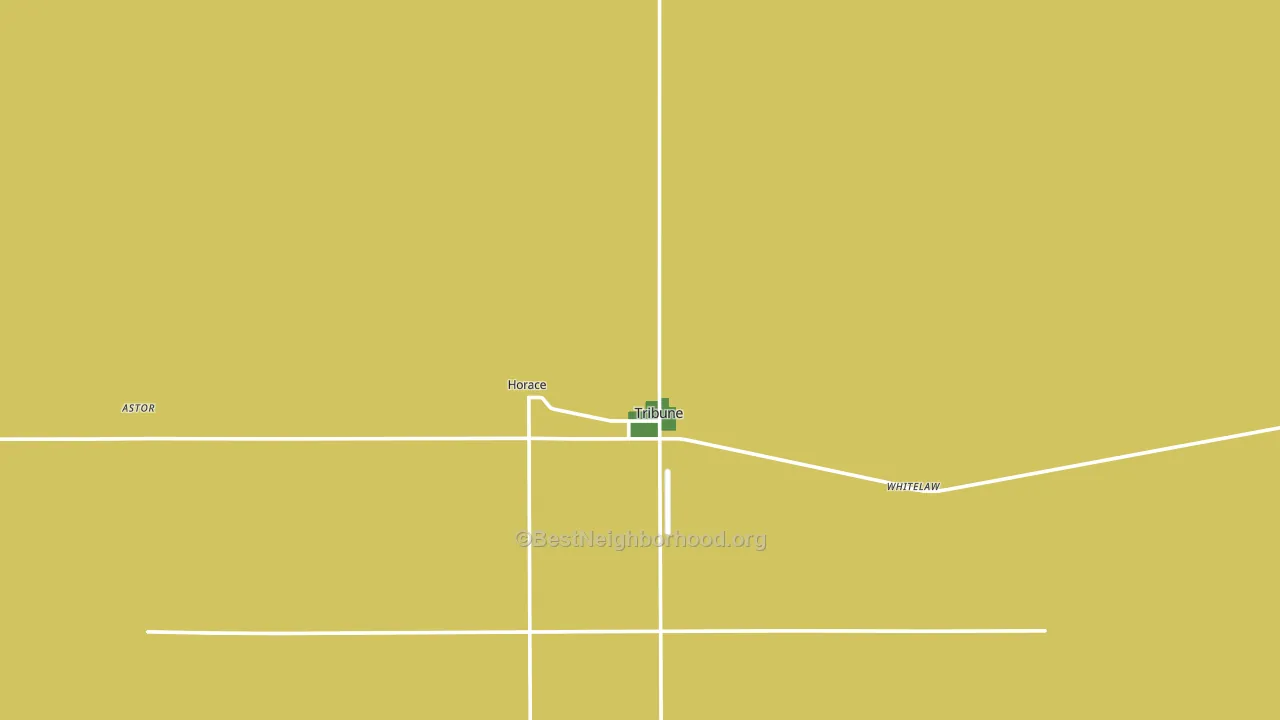 Greeley County, KS block-group voter-turnout map