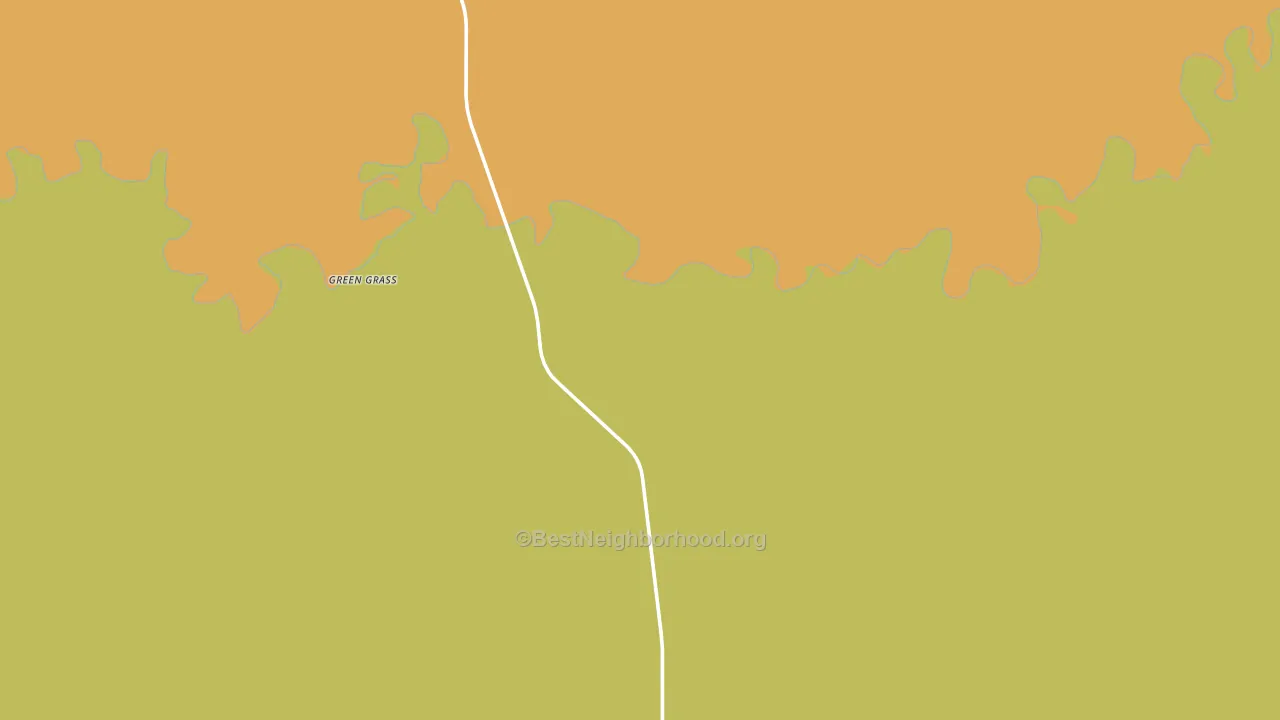 Green Grass, SD block-group voter-turnout map