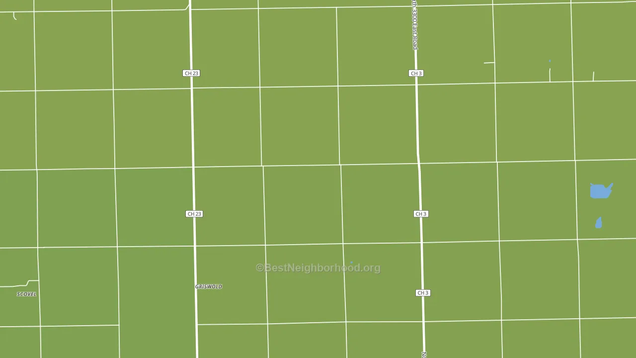 Griswold, IL block-group voter-turnout map