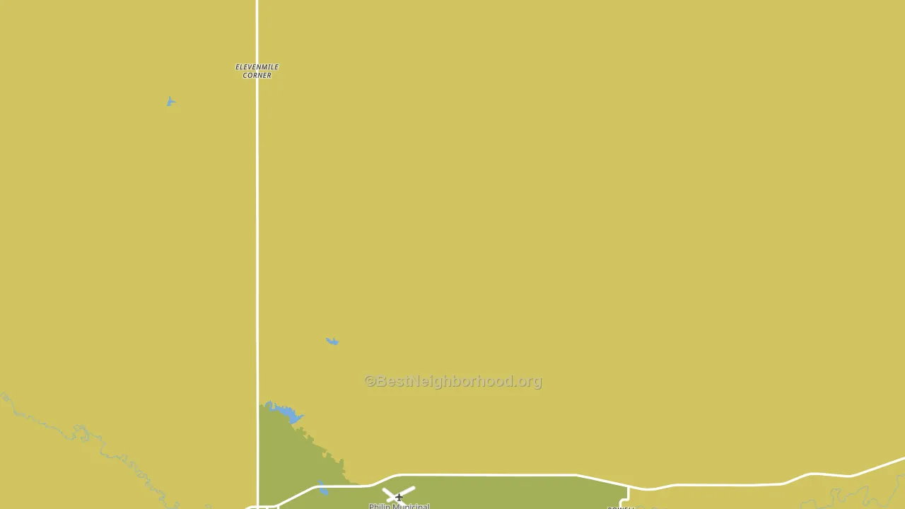 Haakon County, SD block-group voter-turnout map