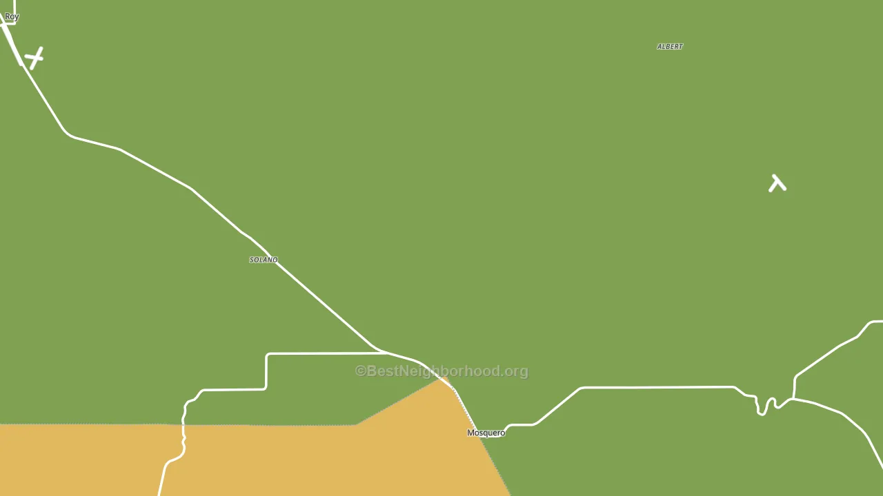 Harding County, NM block-group voter-turnout map