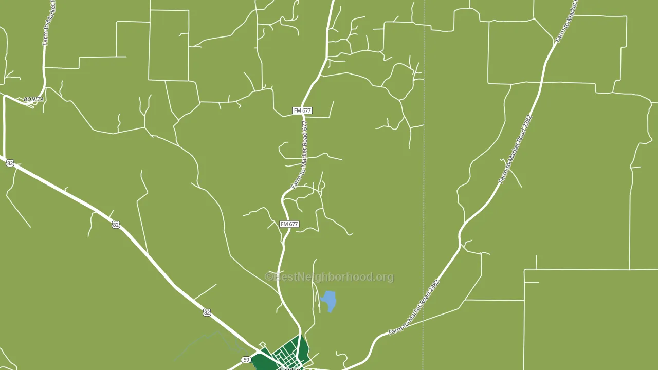 Hardy, TX block-group voter-turnout map