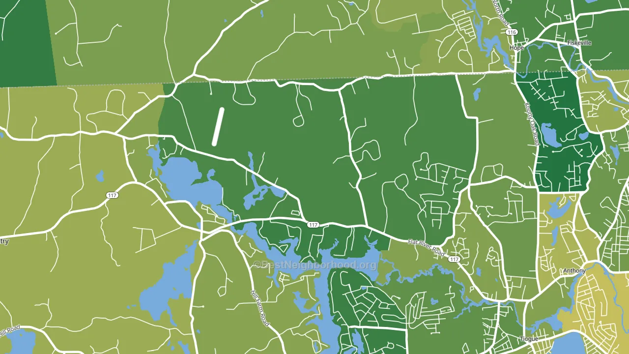 Harris, RI block-group voter-turnout map