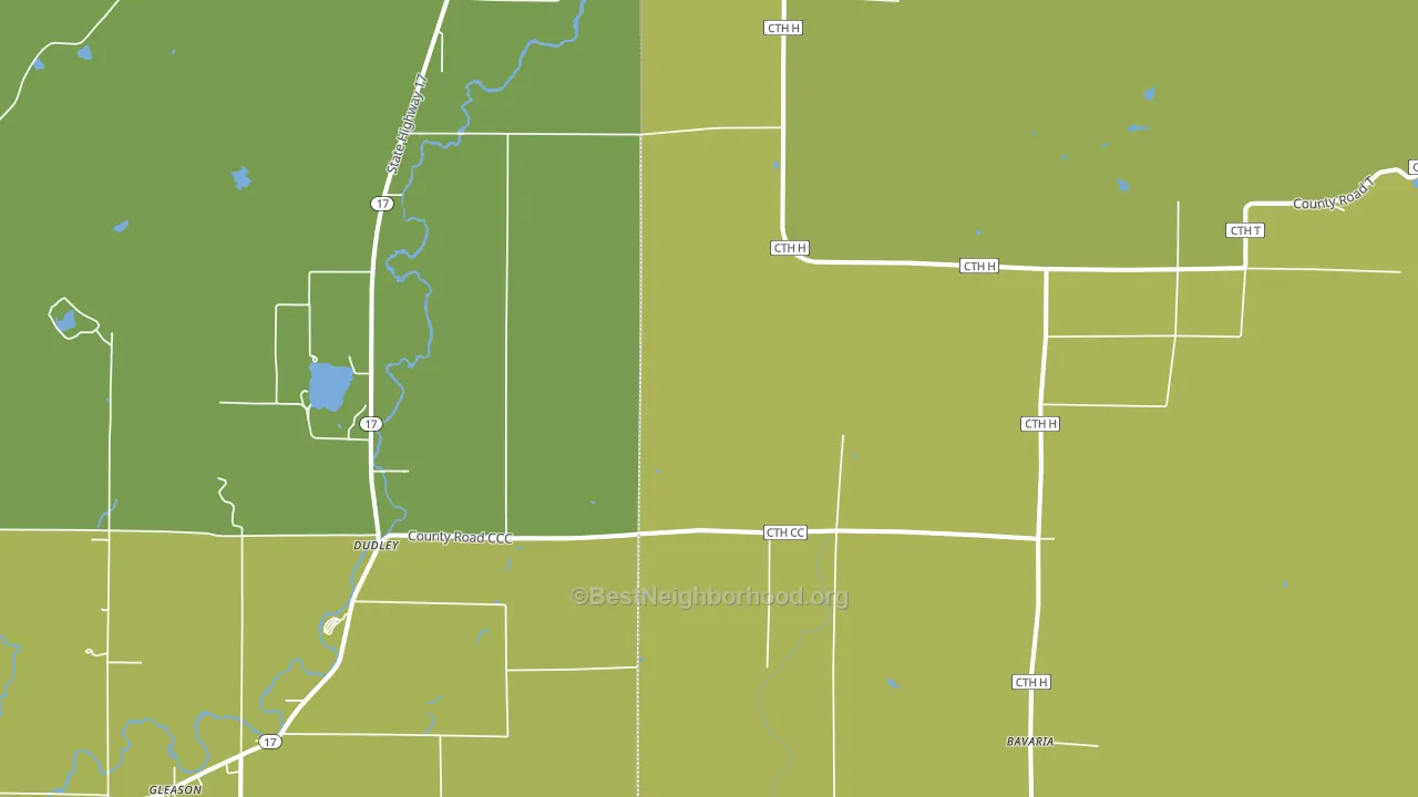 Harrison, WI block-group voter-turnout map