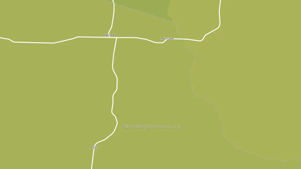 Haylow, GA block-group voter-turnout map