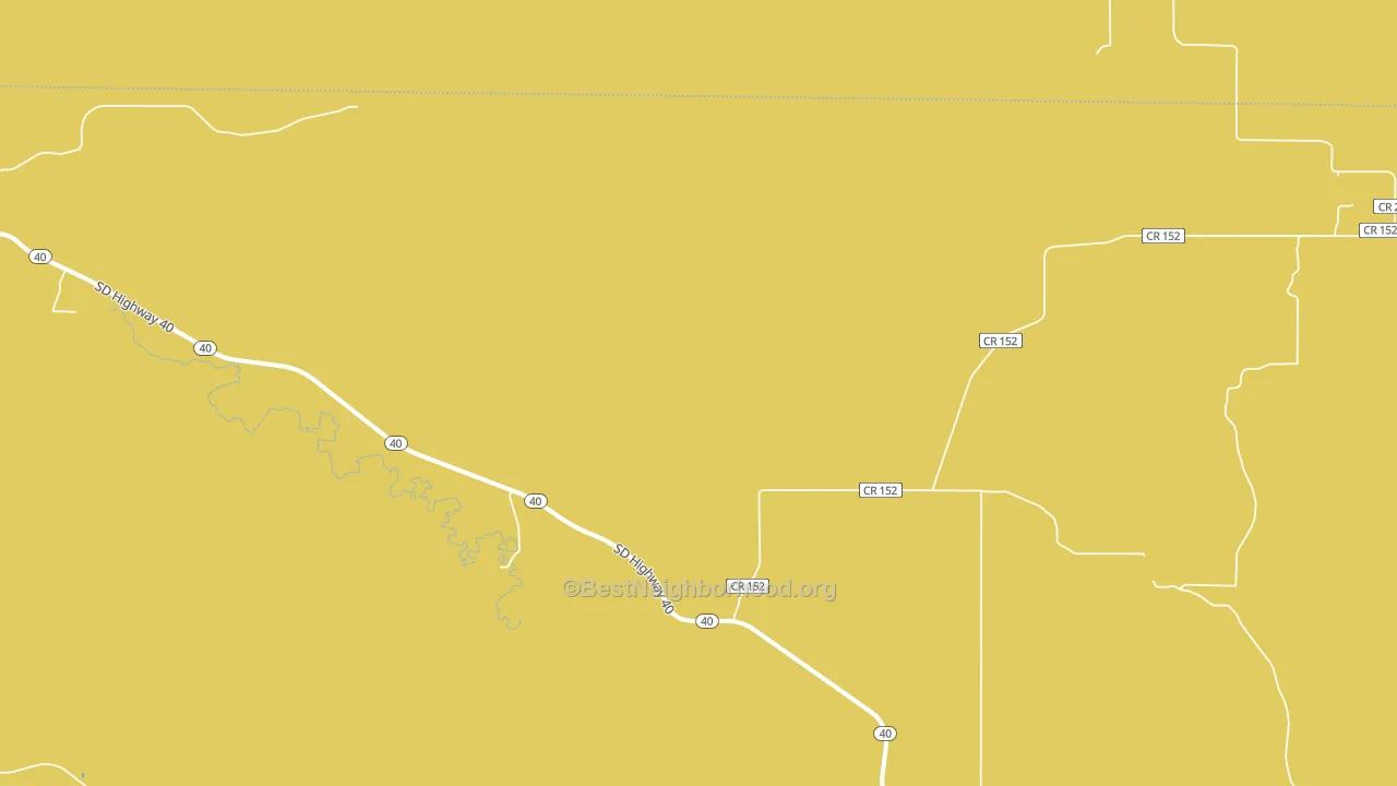 Hayward, SD block-group voter-turnout map