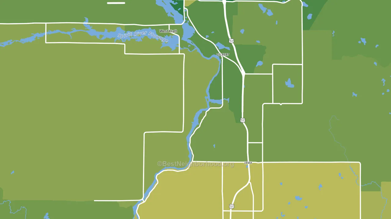 Heafford Junction, WI block-group voter-turnout map
