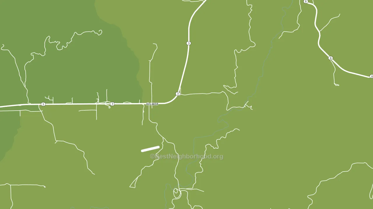 Helmer, ID block-group voter-turnout map