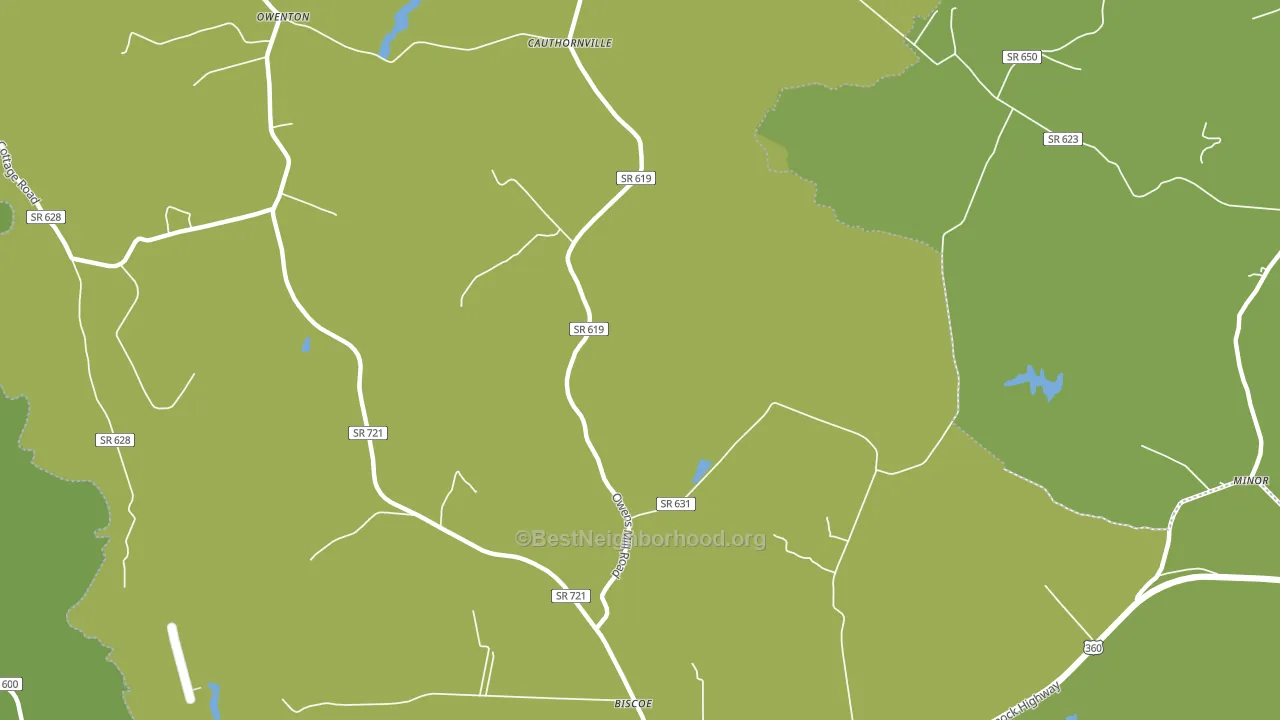 Helmet, VA block-group voter-turnout map