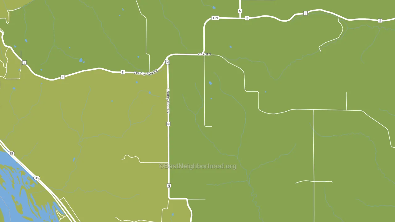 Herold, WI block-group voter-turnout map