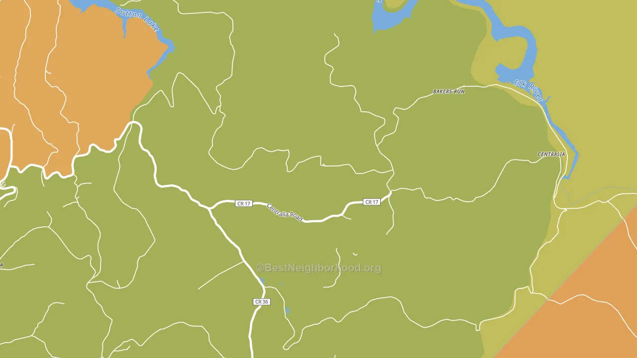 Herold, WV block-group voter-turnout map