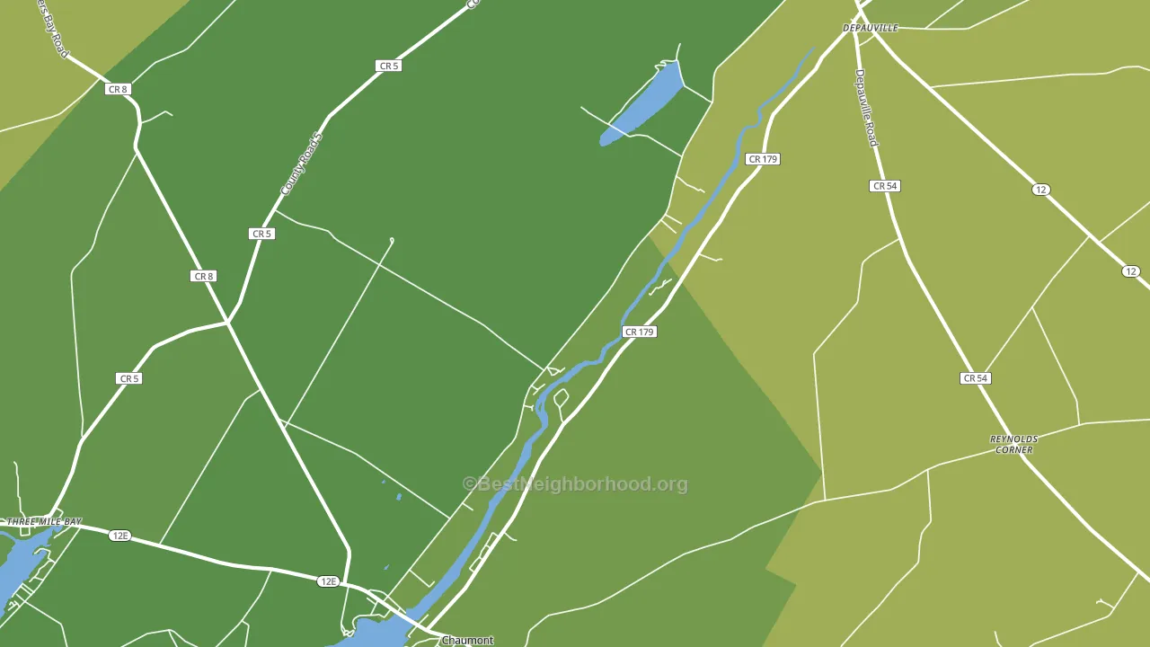 Herrick Grove, NY block-group voter-turnout map