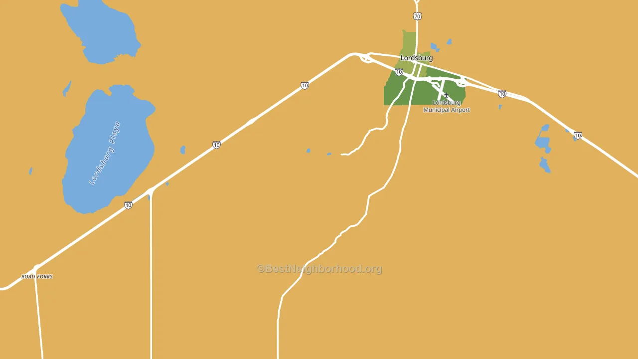 Hidalgo County, NM block-group voter-turnout map